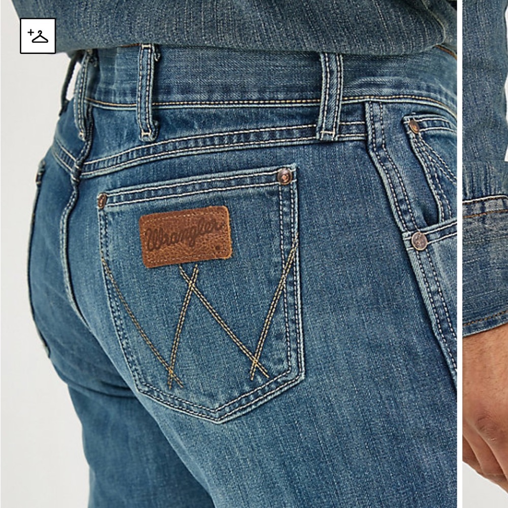 Wrangler Blue Relaxed Fit Jeans Classic Style